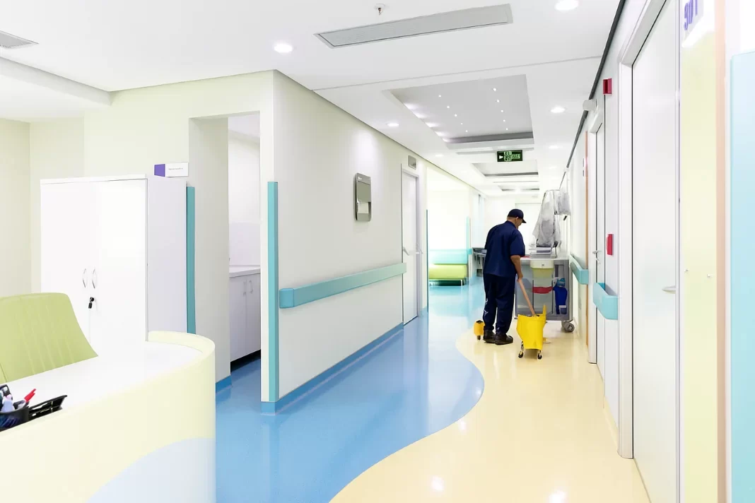 Seguridad e Higiene con Pisos Hospitalarios